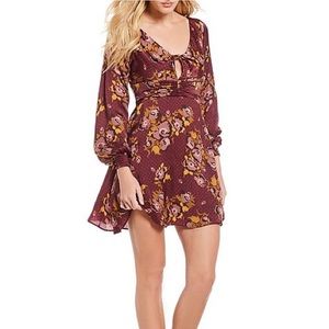 [Free People] NWT Morning Light Mini Dress